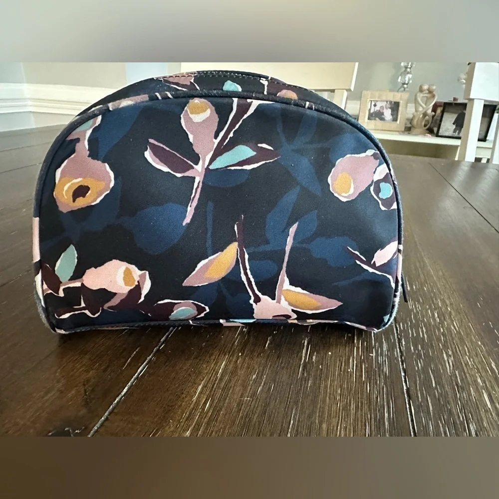 Kate Spade Dawn Paper Rose medium dome cosmetics bag